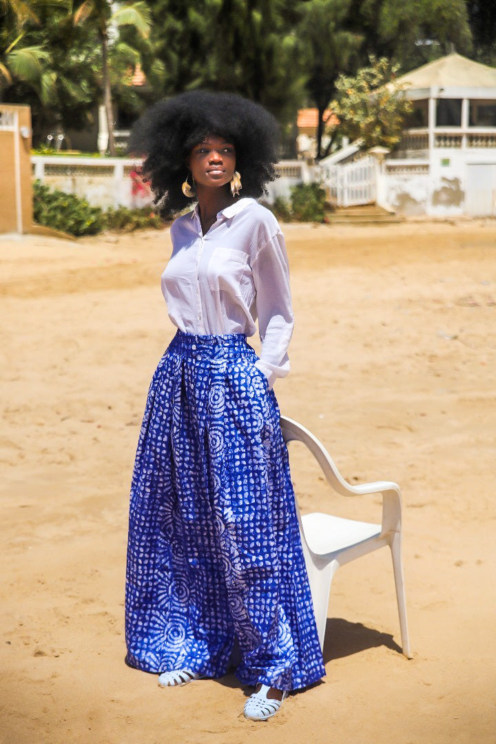 the Nia skirt long